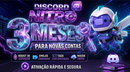 Discord Nitro - 3 Meses Para Contas Novas